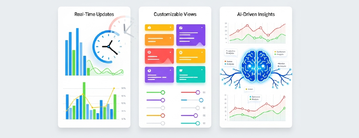 Features of an Effective Customer Experience Dashboard.