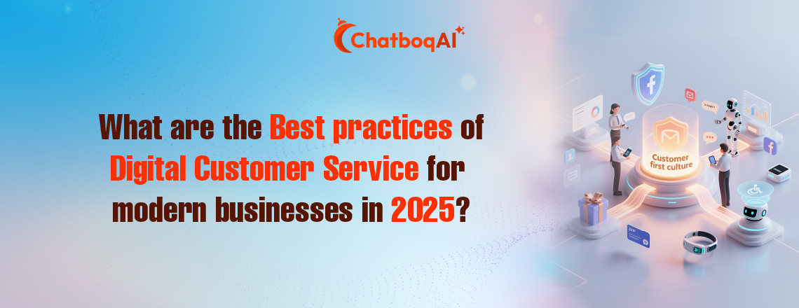 Just with tools and trends, a business can not grow and succeed; there should be the right methods and processes. Businesses can provide world-class digital customer service in 2025.