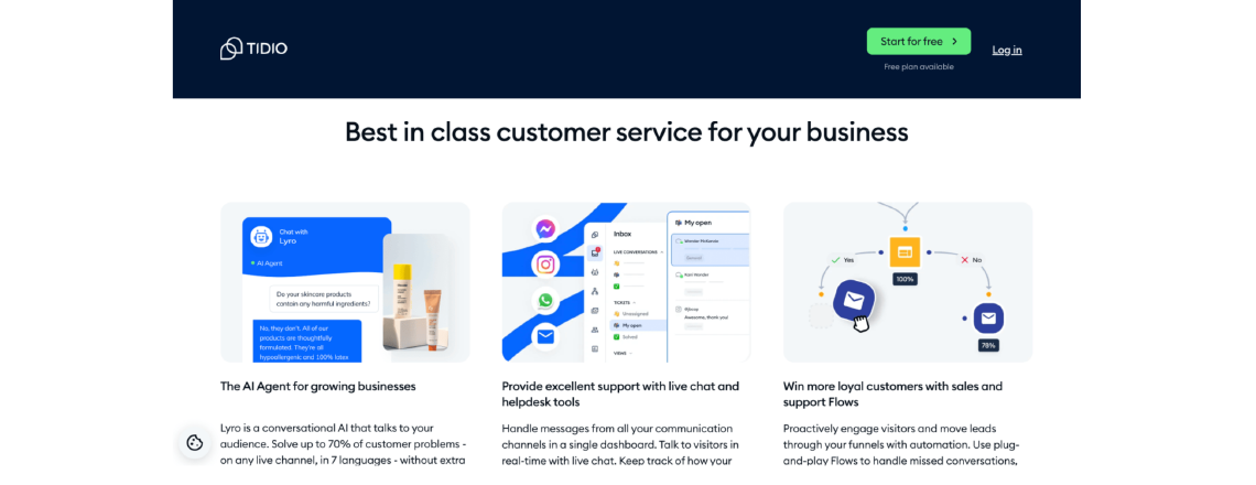 Tidio As Top Real Estate Chatbot Platforms for 2025 