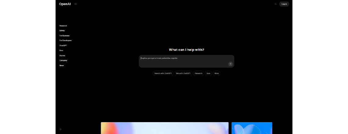 ChatGPT is a chat widget powered by AI and machine learning to provide comprehensive information from a knowledge base. It is a part of OpenAI, which is a conversational agent.