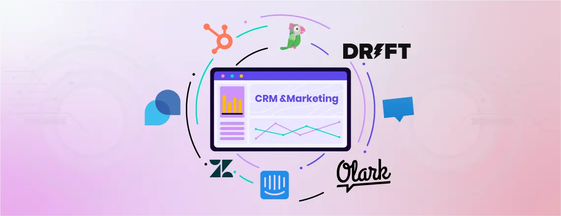 Link chat information with your CRM to preserve and utilize every interaction