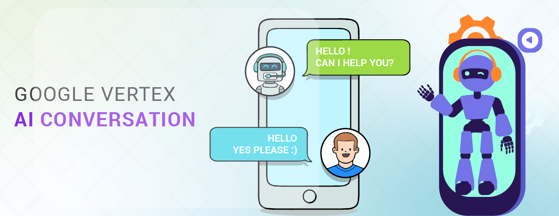 Google Vertex AI conversation uses strong analytics, and scale across different regions.