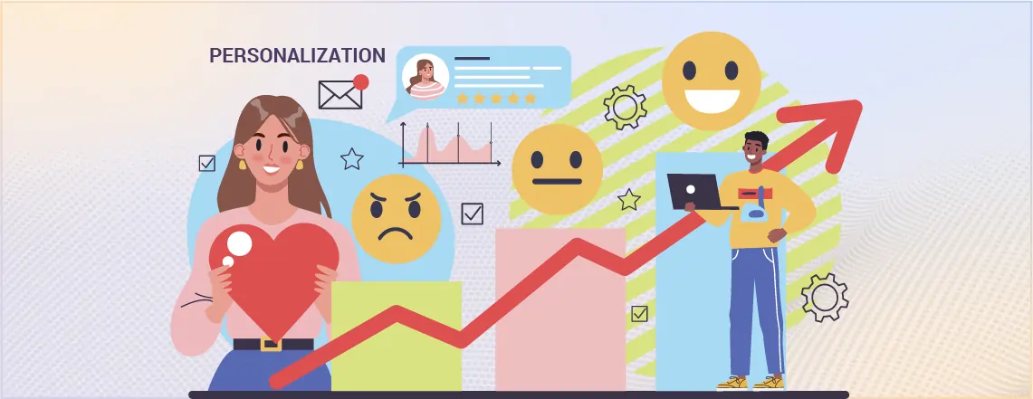 AI predictiong user sentiments nad mood to provide personalized response.