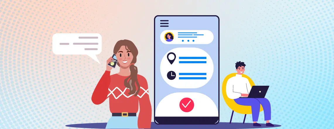Personalized messages based on customer preferences and chat history provide a better response.