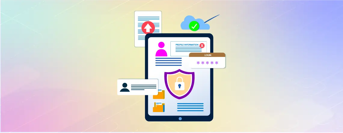 Security risks in generative AI showing data leakage and hallucinations.