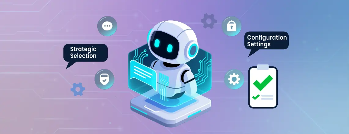 Server admin choosing and configuring the right chatbot features for Discord