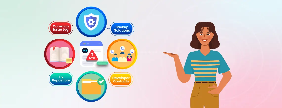 Discord admin fixing chatbot issues using backup and developer support