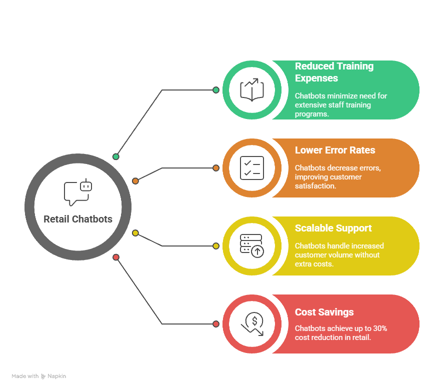 Reducing operational costs by reducing training expenses, lowering errors rates and scalable support