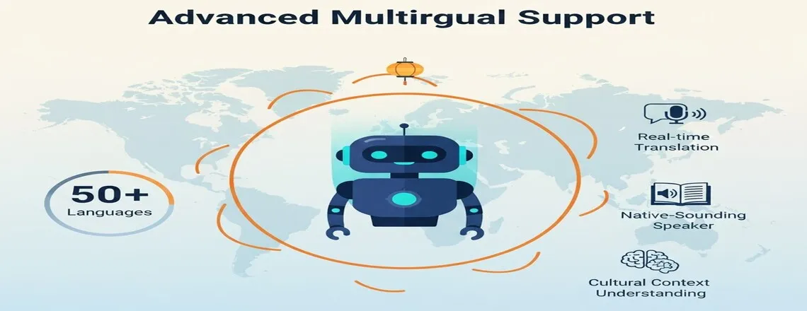 Future AI Virtual Assistants will provide native-level support in multiple languages with cultural understanding.