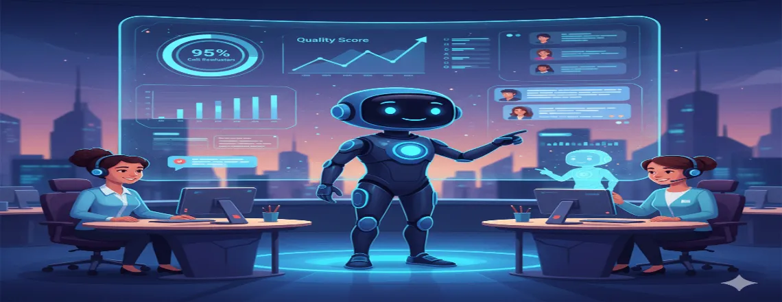 Chat Manager is conducting quality monitoring and agent coaching.