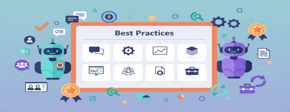 Some of the best practices to follow are: