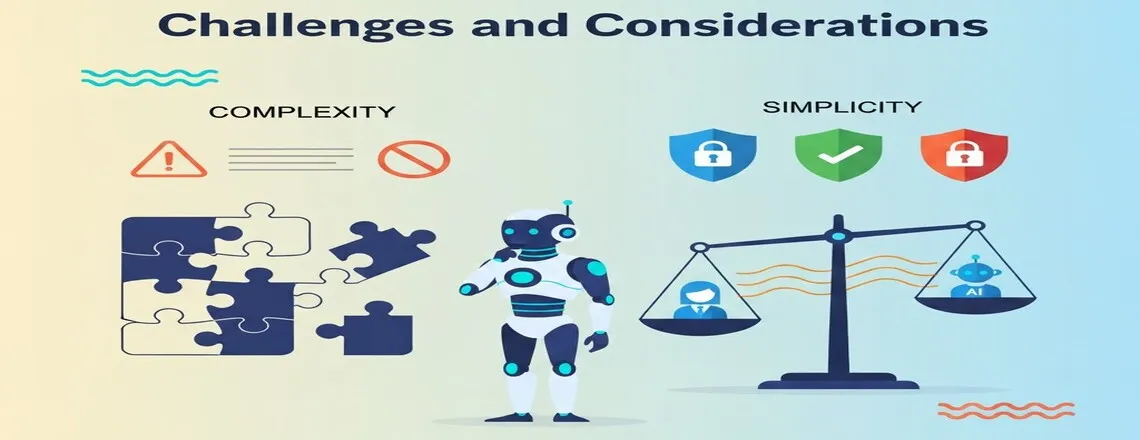 While powerful, AI Virtual Assistants face challenges like complex query handling, knowledge maintenance, and data privacy concerns.