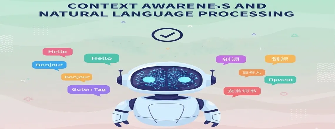 Customer support chatbots understanding context and intent using natural language processing (NLP)