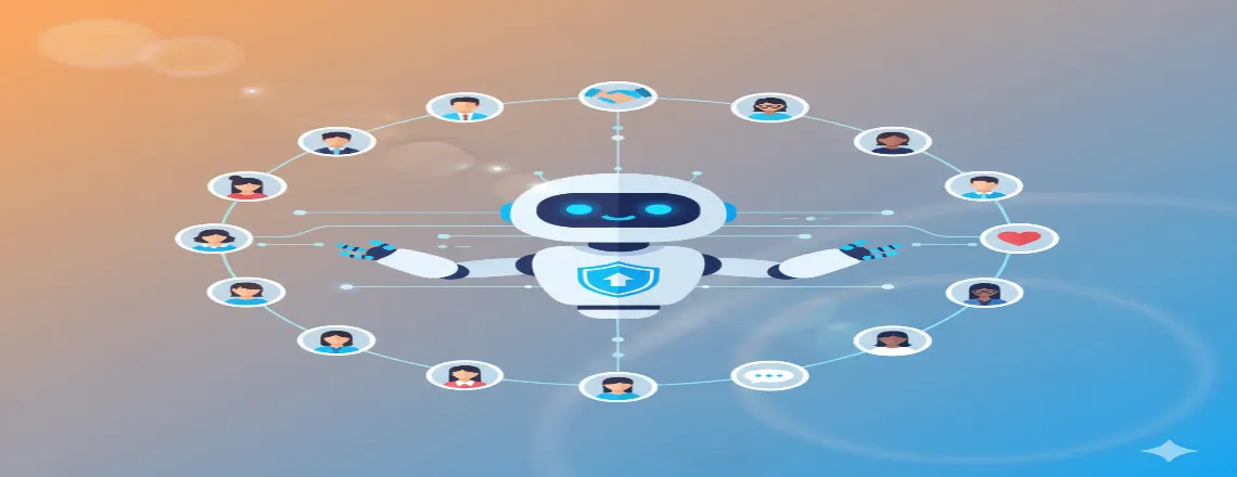 Customer receiving a smart live chat welcome message that creates instant engagement.