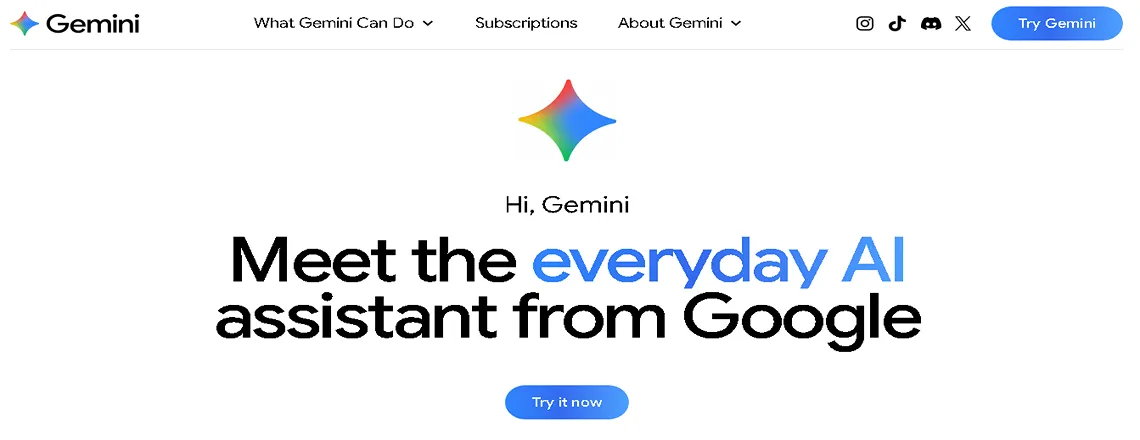 Chatbot Survey Statistics: Most Popular Chatbots in 2025 - Google Gemini