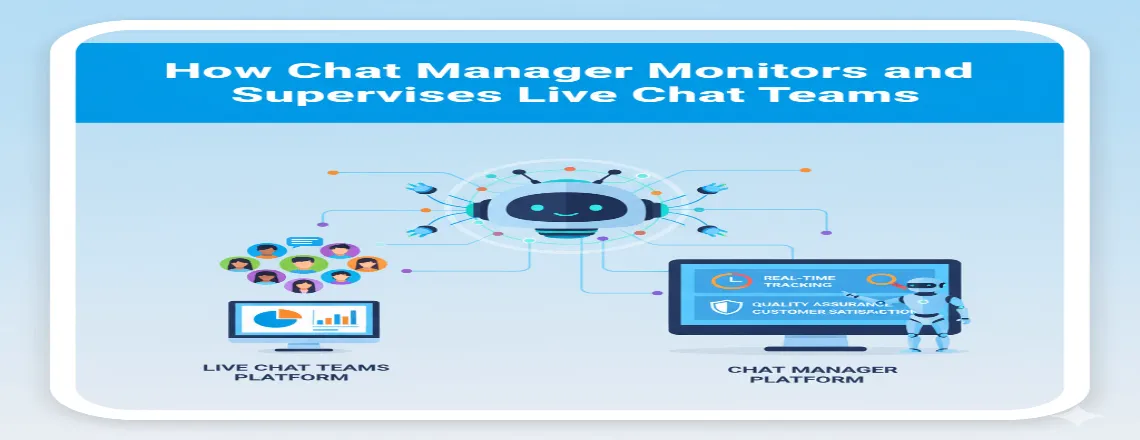 How Chat Manager Monitors and Supervises Live Chat Teams