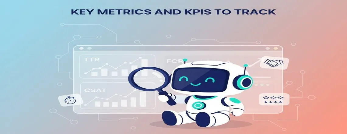 Measuring customer support chatbot performance with KPIs like resolution time and CSAT scores