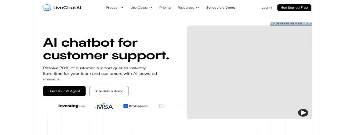 Comprehensive Chatbot Platforms - LiveChat