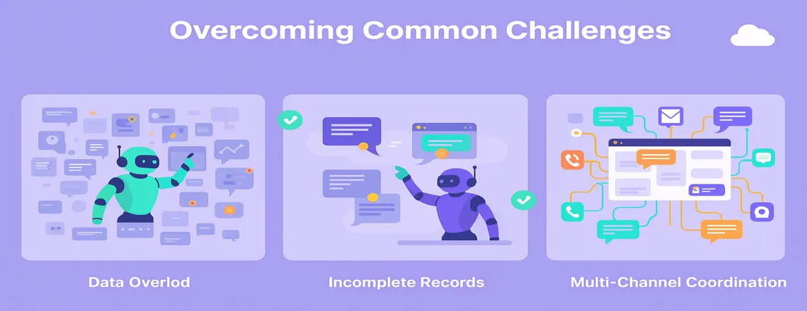 Managing chat records can be tricky, particularly when volumes are high. 