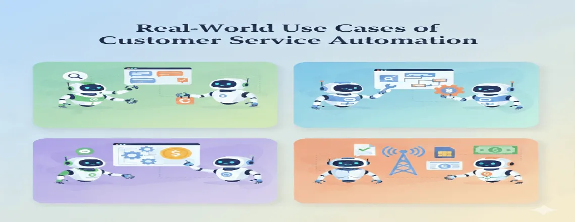 Real-World Use Cases of Customer Service Automation
