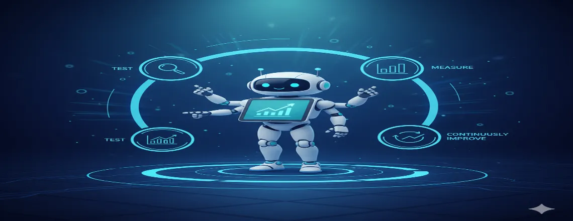 Continuous UX testing and measurement improving website user experience.