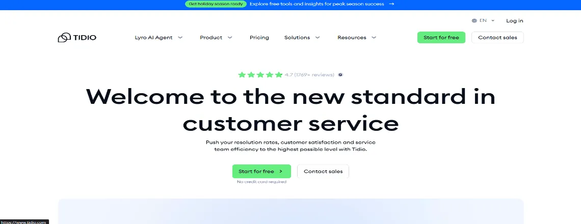 Comprehensive Chatbot Platforms - Tidio