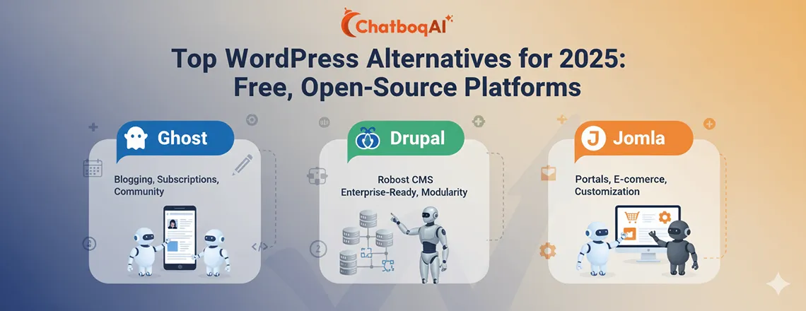 Top WordPress Alternatives for 2025: free and open-source website platforms
