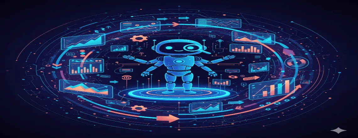 Chat Manager analyzing data to optimize live chat operations.