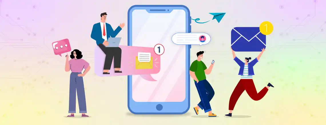 Step-by-step guide on identifying a chat widget using icons, pop-ups, and interactive windows