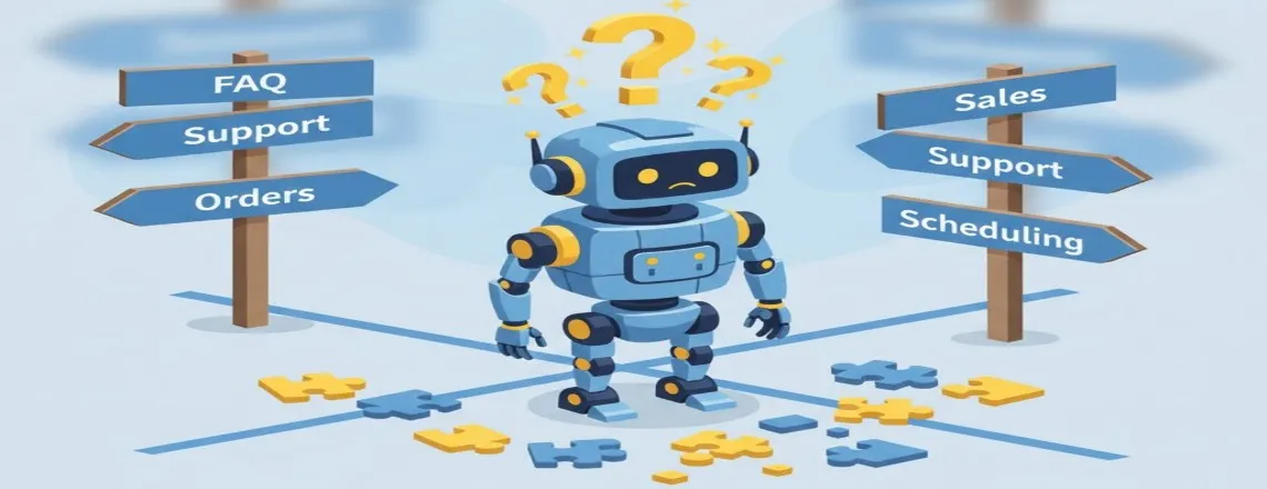 Chatbot without clear purpose struggling to determine its role in customer support