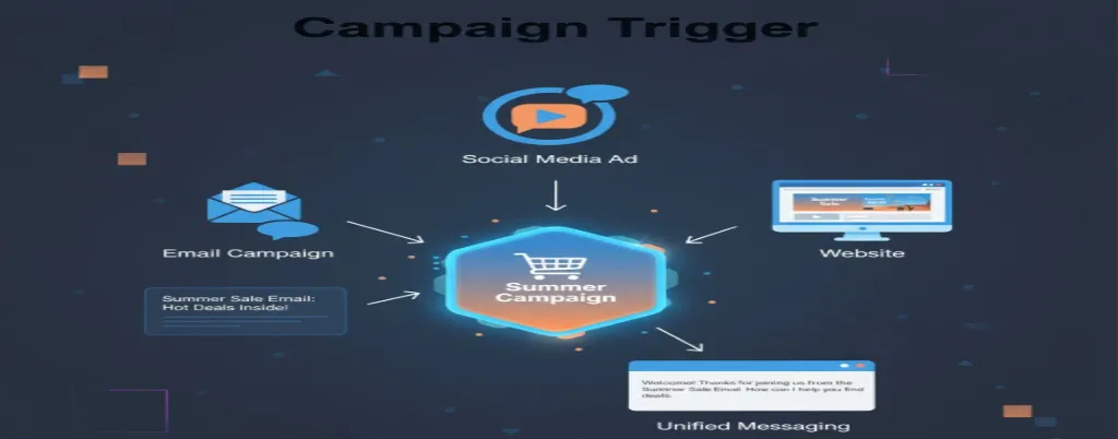 Live chat popup tailored to ongoing marketing campaigns or promotions like email or seasonal offers.