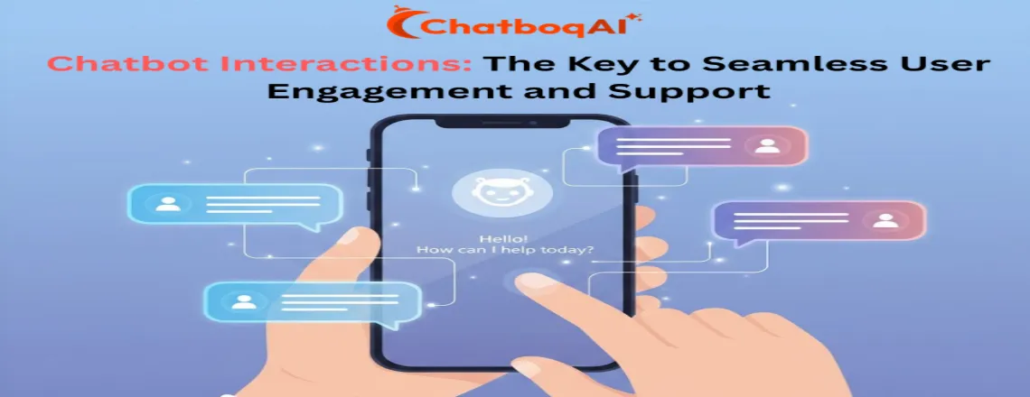 Modern AI chatbot interface on smartphone showing seamless digital communication between users and artificial intelligence technology