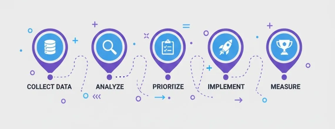 Step-by-step process for using chatbot insights to drive strategic business decisions