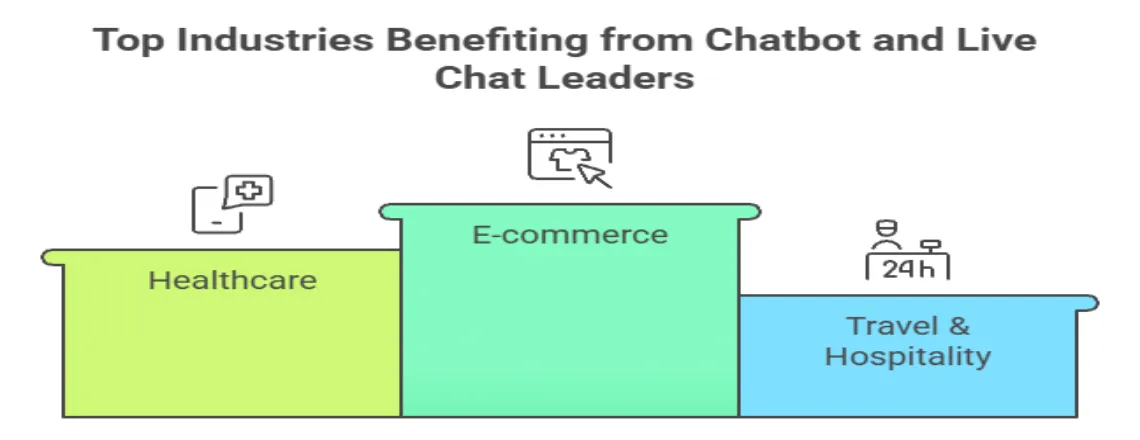 When to Use Chatbots vs Live Chat Agents - Industries That Benefit Most from Each
