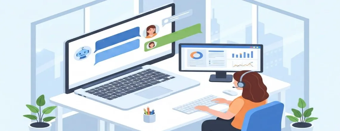 Avoiding chatbot mistakes by balancing automation with human customer support agents