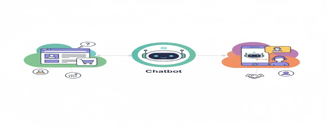 Practical examples comparing chatbot vs live chat in top companies