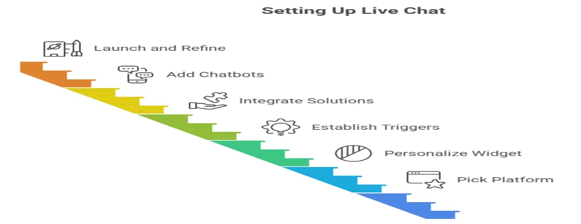 Step-by-Step process to set up Live chat