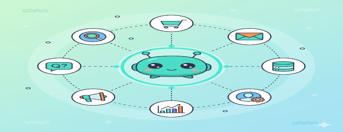 Explanation of chatbot marketing and how automated conversational tools engage customers and drive business growth.