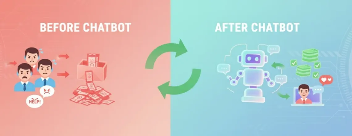 modern businesses need advanced chatbot features to improve support and sales