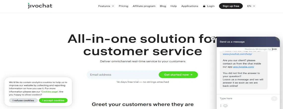 Comparison list of the best live chat software tools for 2025 with pros and cons.