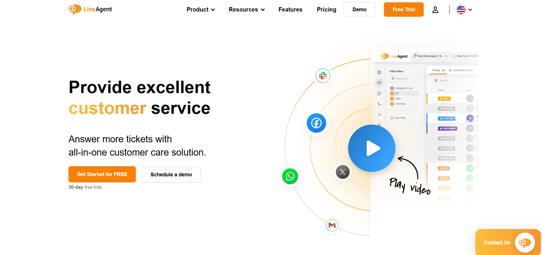 Comparison list of the best live chat software tools for 2025 with pros and cons.