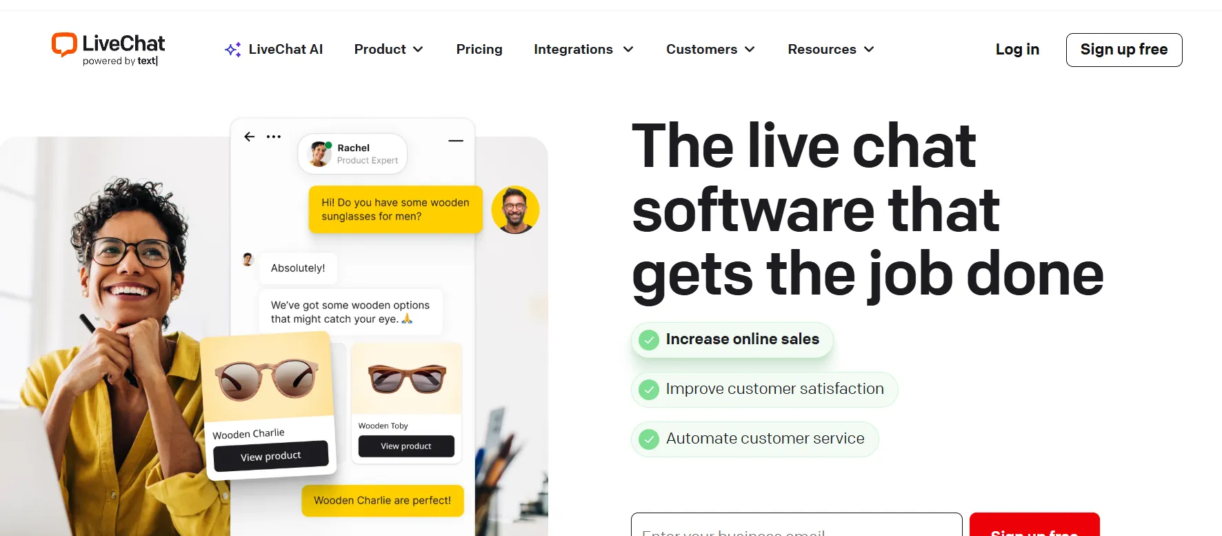 Comparison list of the best live chat software tools for 2025 with pros and cons.