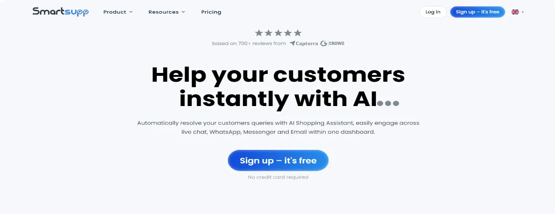 Comparison list of the best live chat software tools for 2025 with pros and cons.