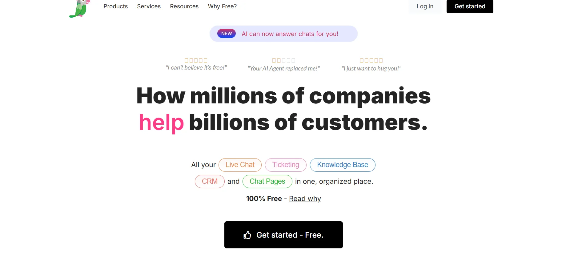 Comparison list of the best live chat software tools for 2025 with pros and cons.